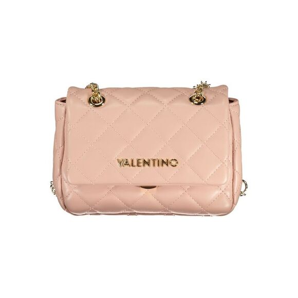 Mario Valentino Rosa Polyurethane Women Shoulder Women's Bag